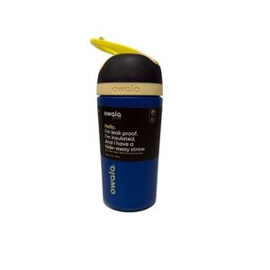 Owala KIDS Flip Stainless Steel 14 oz Blue Yellow